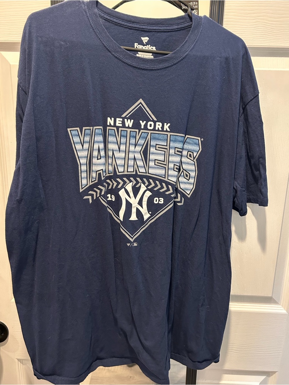 Fanatics New York Yankees Navy Graphic T-Shirt